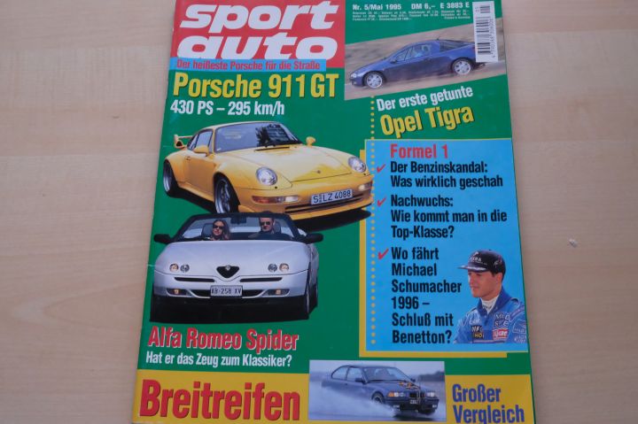 Deckblatt Sport Auto (05/1995)